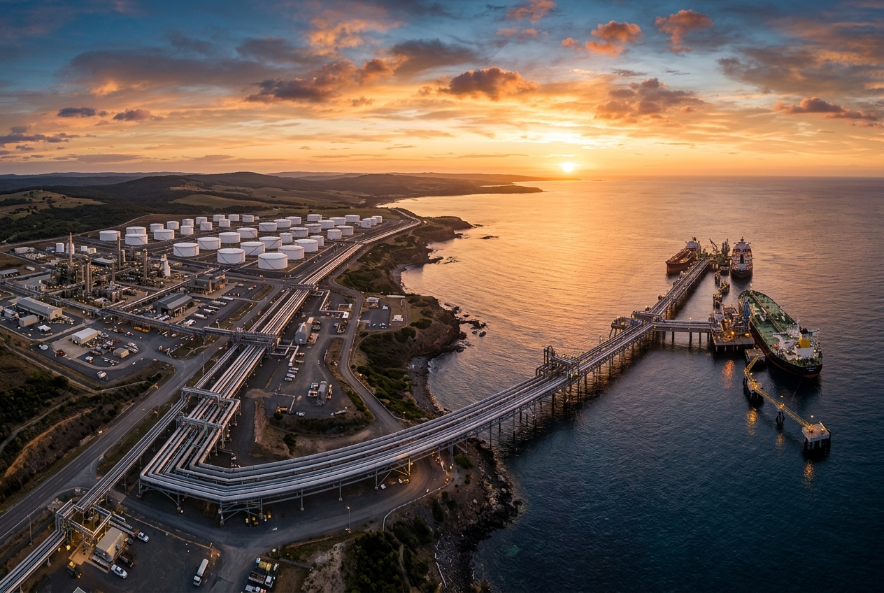 Infrastructure pétrolière SAHARA OIL